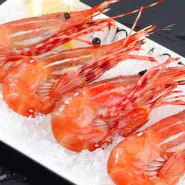 牡丹虾刺身xl号1kg盒装 冷冻食材日料刺身大虾海鲜水产海虾批发